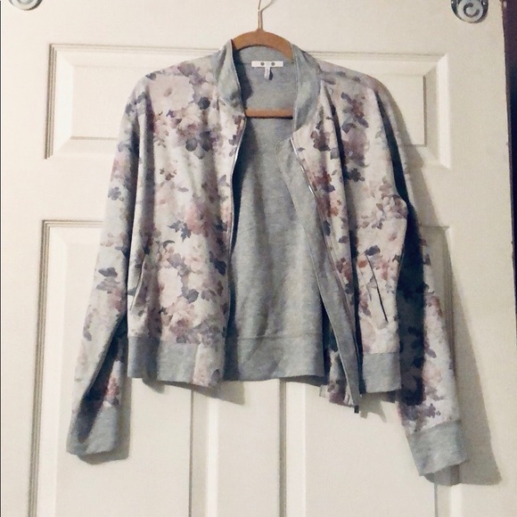 NWOT ••• Three Dots Bomber Jacket - Picture 7 of 10